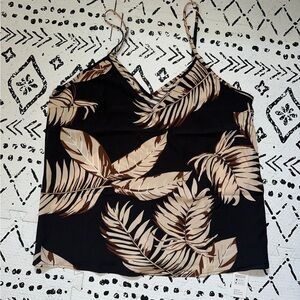 Palm leaf tank